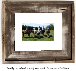 family horseback riding near me in Greenwood, Indiana